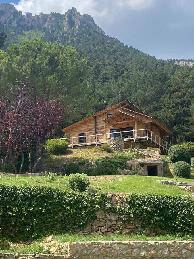 فيلا El Refugi De La Torre Espinalbet Castellar del Riu المظهر الخارجي الصورة
